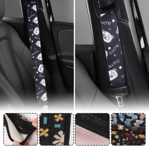 Car Safety Seat Belt Shoulder Pad Cover 27/50/75cm Harness Comfortable Driving