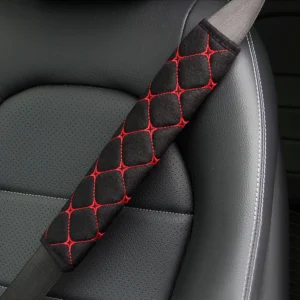 2x Car Seat Belt Cover Pad Protector Shoulder Strap Comfort Cushions Accessories